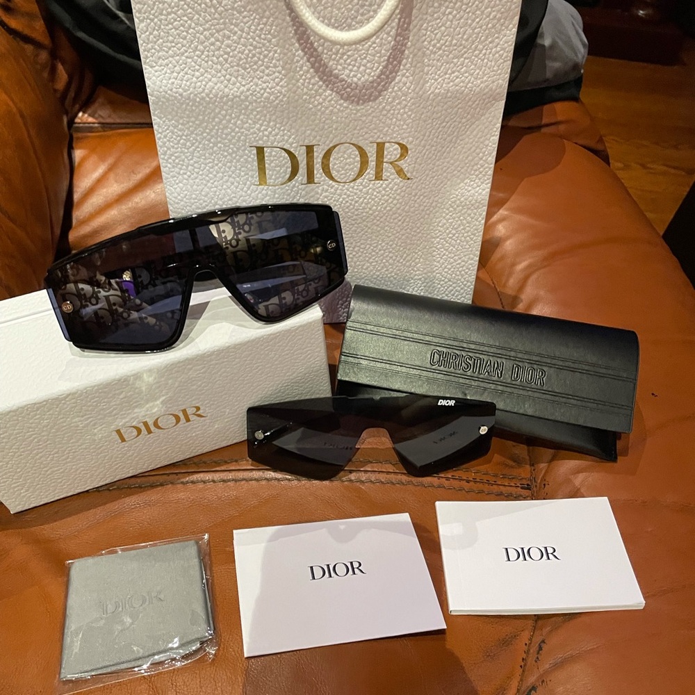 Diorxtrem Interchangeable Logo Sunglasses